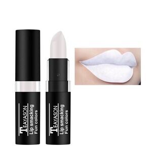 NEW Teayason white lip smacking fun color‎ lipstick